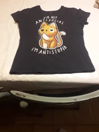 Camiseta Gato I'm Not Antisocial