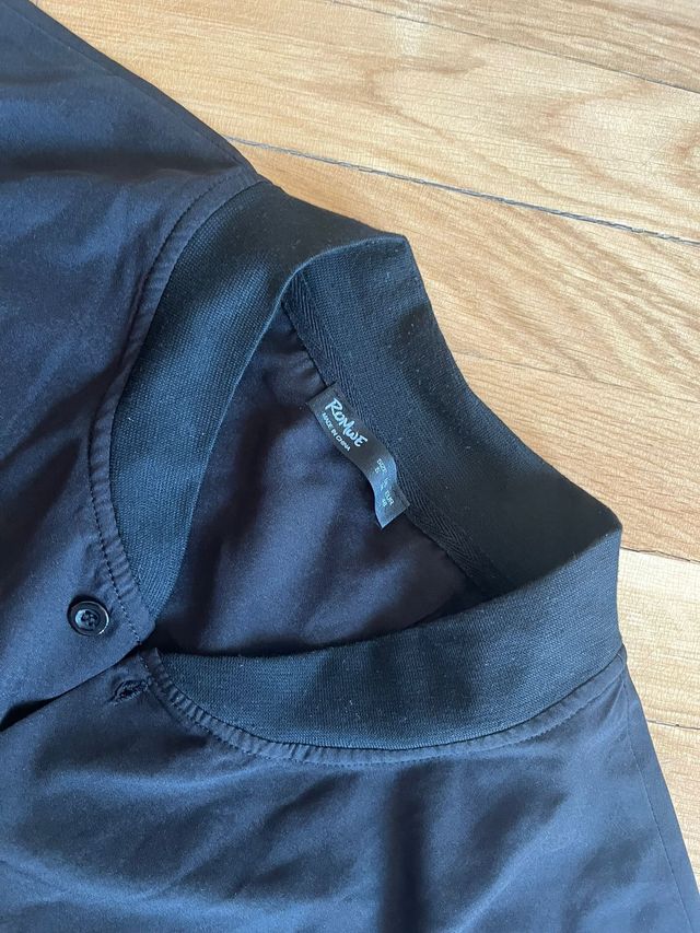 Camisa Beisbol Romwe Negra y Amarilla