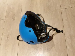 Casco Oxelo Azul Niño 52-55cm