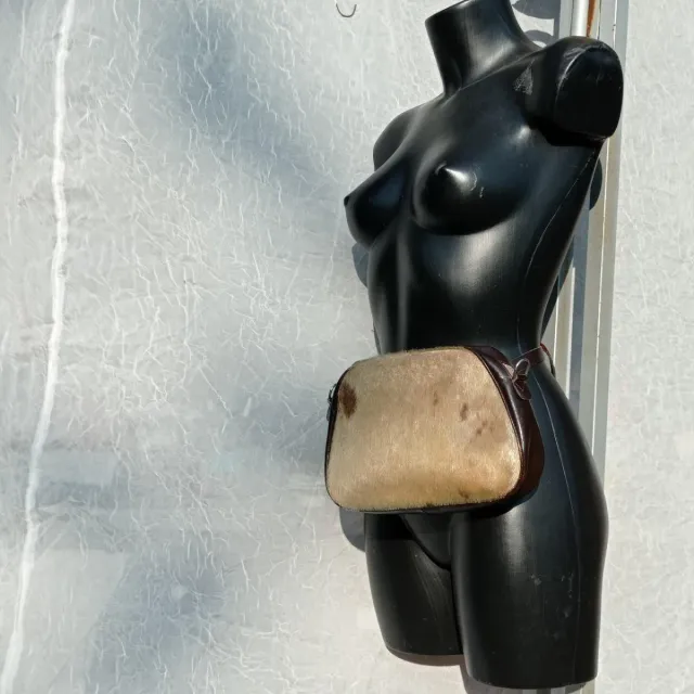 Borsa Tracolla/ Marsupio Vintage in Cavallino