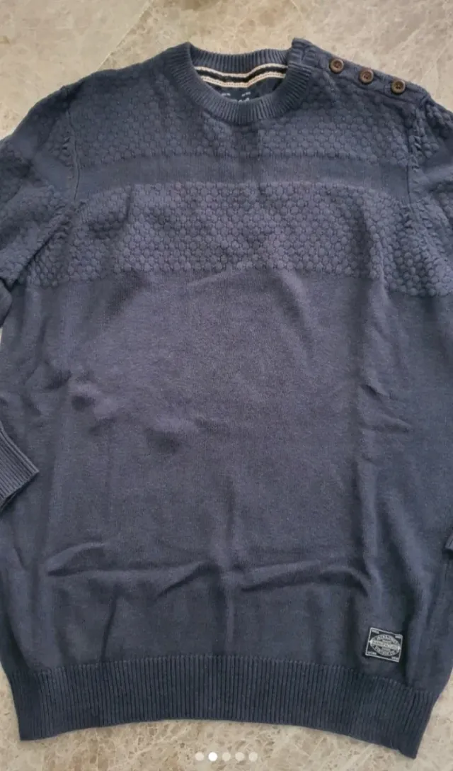 Jersey Jack & Jones azul hombre Talla L