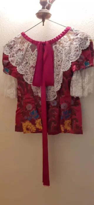 Traje Fallera Multicolor