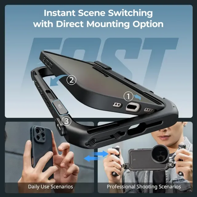 Jaula Video Móvil SMALLRIG iPhone 16 Pro Max