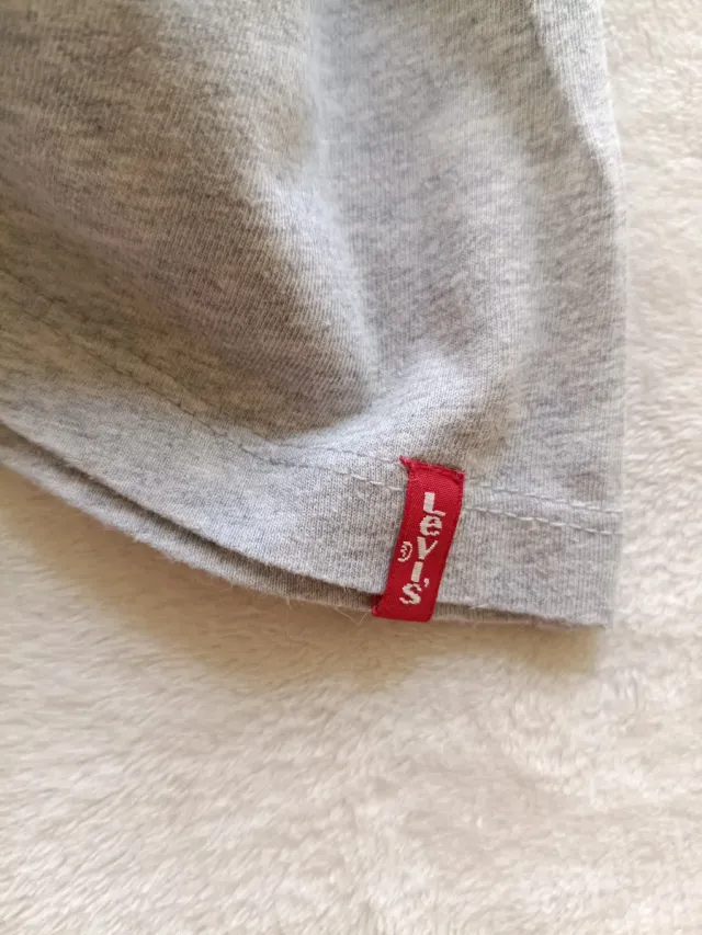 Classic Levi's Gray T-Shirt - Casual Style