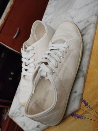 Tenis casuales blancos para hombre