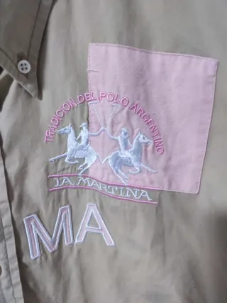 Camisa La Martina Beige