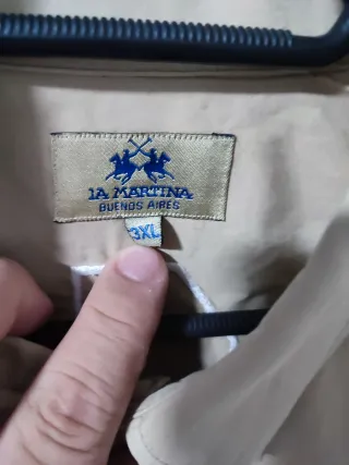 Camisa La Martina Beige