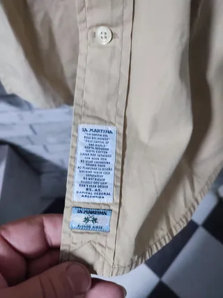 Camisa La Martina Beige