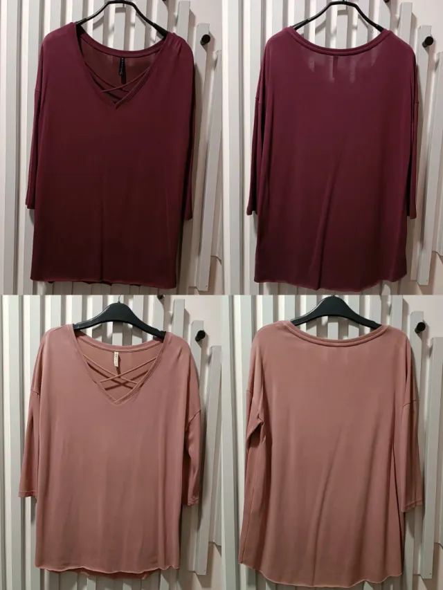 Lote 2 Camisetas Stradivarius Talla M