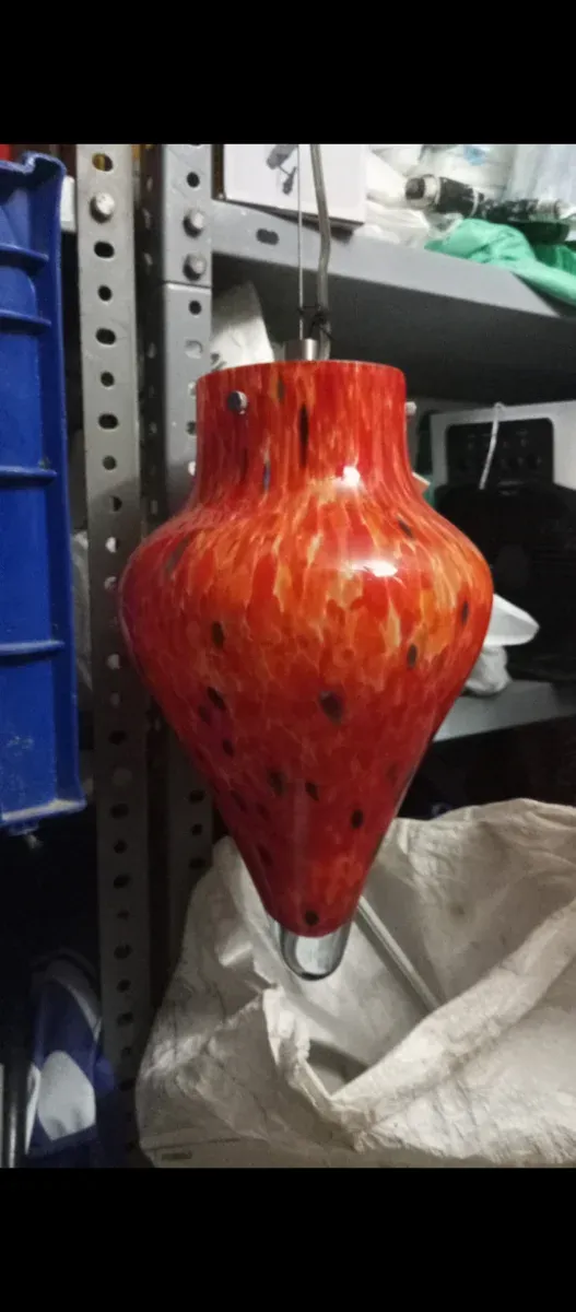 Lámpara de cristal de Bohemia