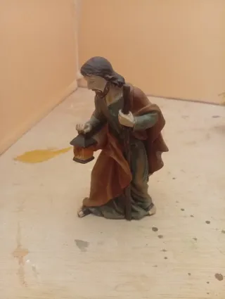 Figura Belén Resina Pastor 11cm
