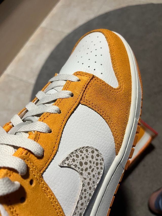 Nike Dunk Low AS Safari Swoosh Kumquat