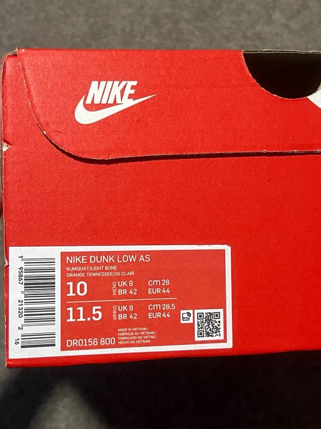 Nike Dunk Low AS Safari Swoosh Kumquat