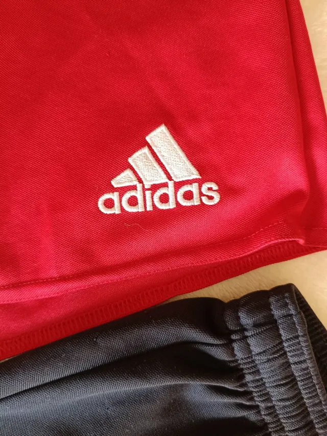 Adidas Sports Shorts Bundle - Black & Red - Breath