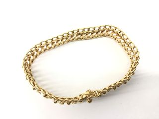 brazalete oro 18k