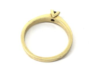 anillo oro 18k con piedra