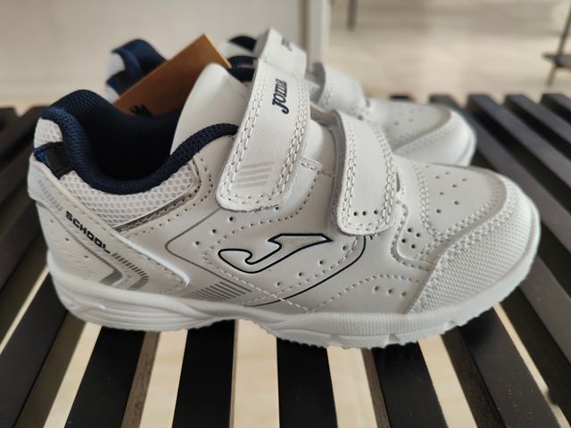 Zapatillas Escolares Joma Niñ@s Blancas