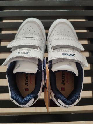 Zapatillas Escolares Joma Niñ@s Blancas