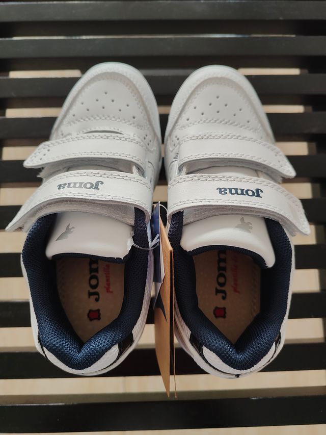 Zapatillas Escolares Joma Niñ@s Blancas