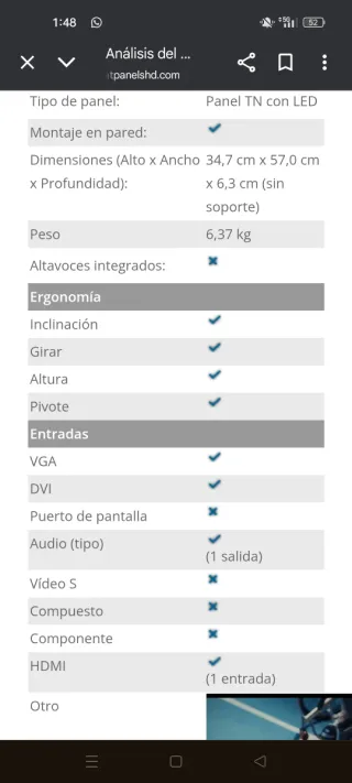 Monitor BenQ XL2410T 120hz