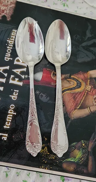 Set 9 Cucchiai Argento 800