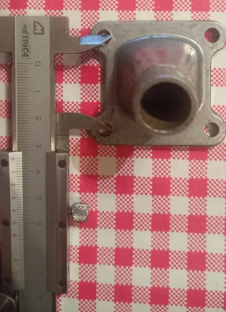 Tobera Admisión Aluminio motor polini AV10 etc