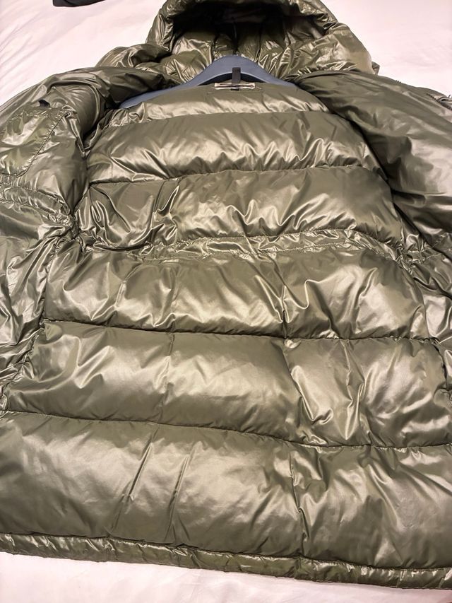 Chaqueta Blauer verde oliva acolchada,