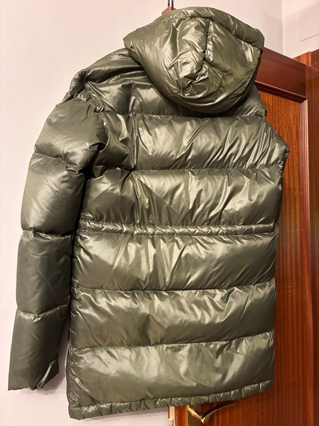 Chaqueta Blauer verde oliva acolchada,