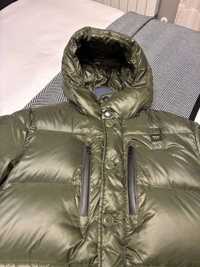 Chaqueta Blauer verde oliva acolchada,