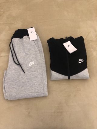 Nike Tech color negro y gris talla M a estrenar