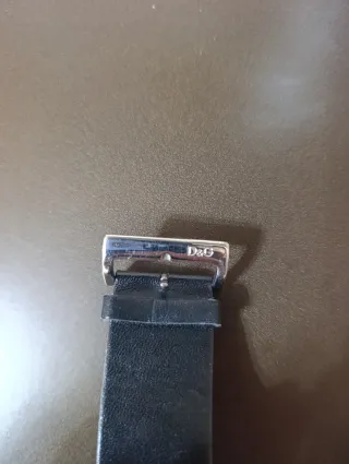 Orologio D&G Quadrato Nero e Blu