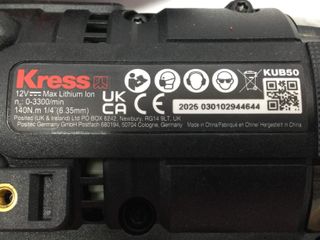 taladro a bateria kress kug02