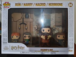 Ron Harry Hagrid Hermione Funko Pop Deluxe
