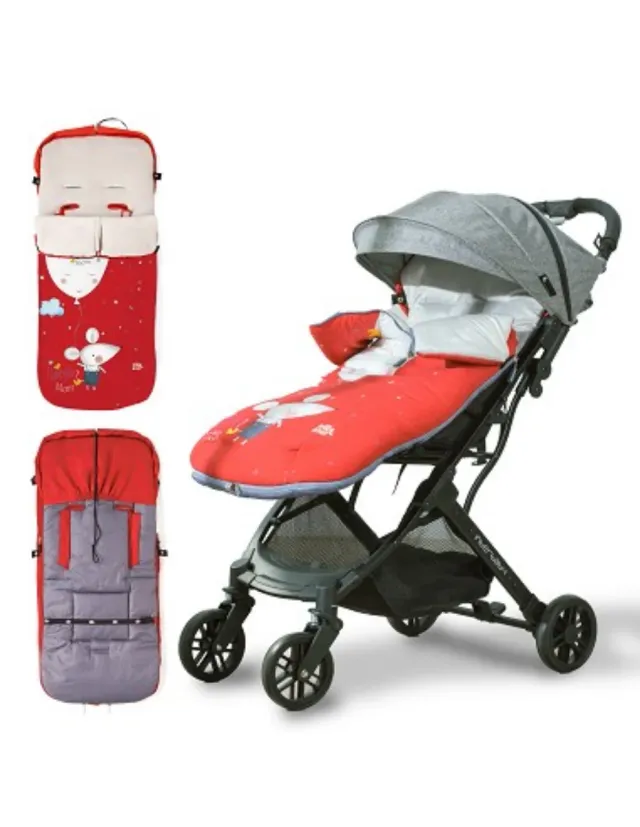 Saco de carro universal con diseño oso rojo