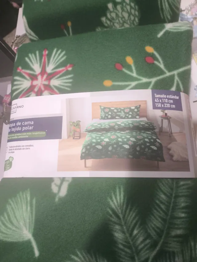 Funda nórdica y funda almohada Navidad