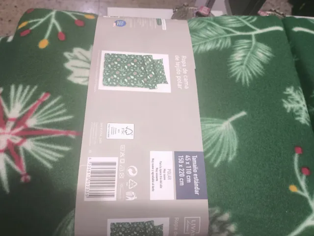 Funda nórdica y funda almohada Navidad