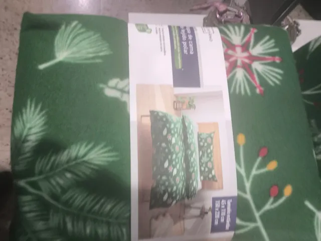 Funda nórdica y funda almohada Navidad