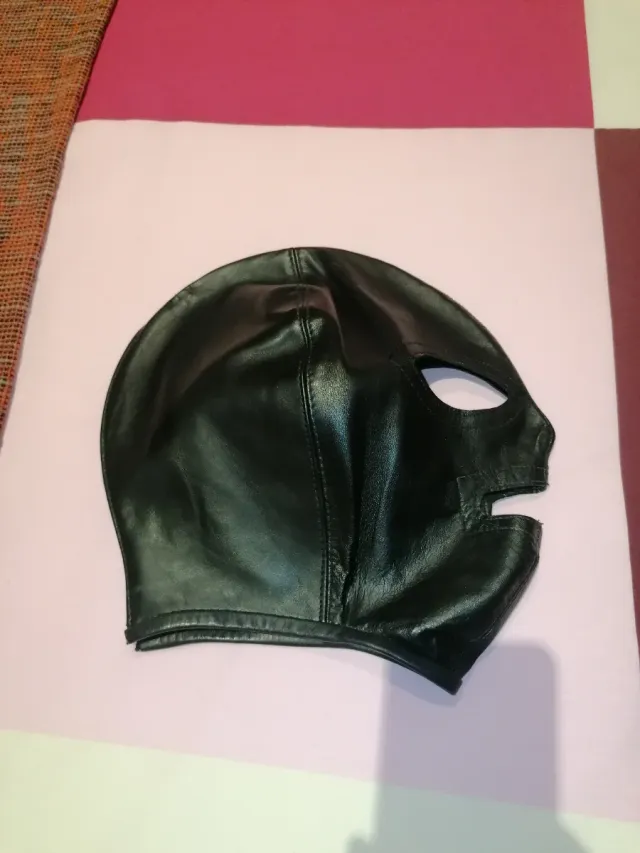Máscara cuero Leather Gimp