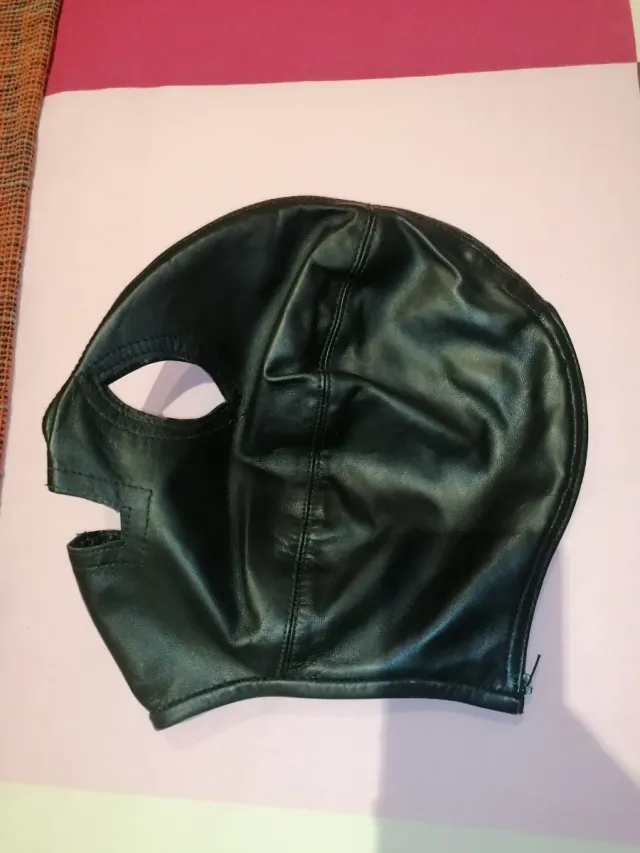Máscara cuero Leather Gimp