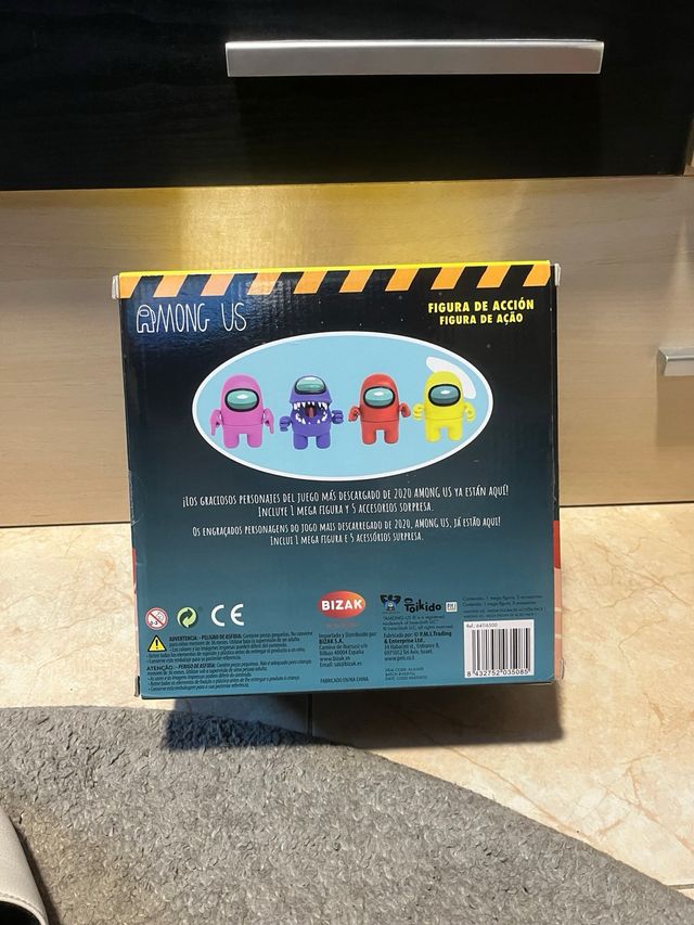 Figura Juguete Among Us Rosa PMI.