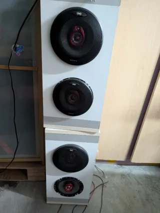 Amplificador Yamaha AX-400 y Sintonizador TX-500.