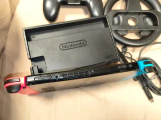 Nintendo Switch con accesorios mu ymagika