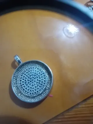 Colgante Bulgari Plata Negro