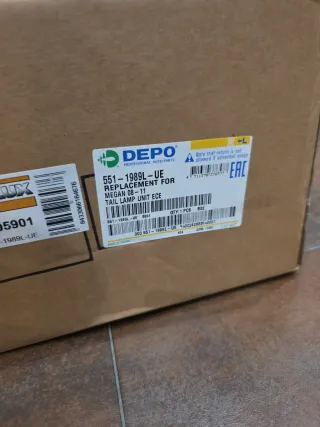 Piloto trasero izquierdo Renault Megane 2011