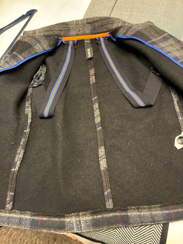 Chaquetón cuadros Distretto 12