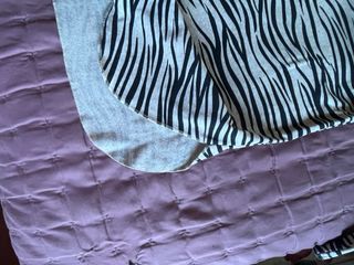 Camiseta de manga larga con estampado de cebra