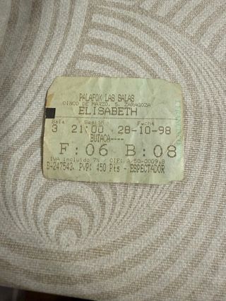 Entrada Cine Palafox Las Salas Zaragoza