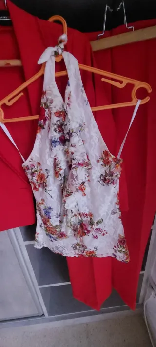 Traje Chaqueta Rojo