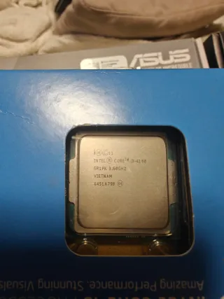 Placa Mãe Asus H81M-C + CPU i3 4160 + 4GB RAM + co