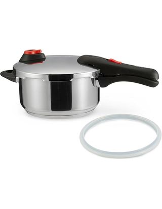 Amazon Basics Olla A Presión de Acero Inoxidable,